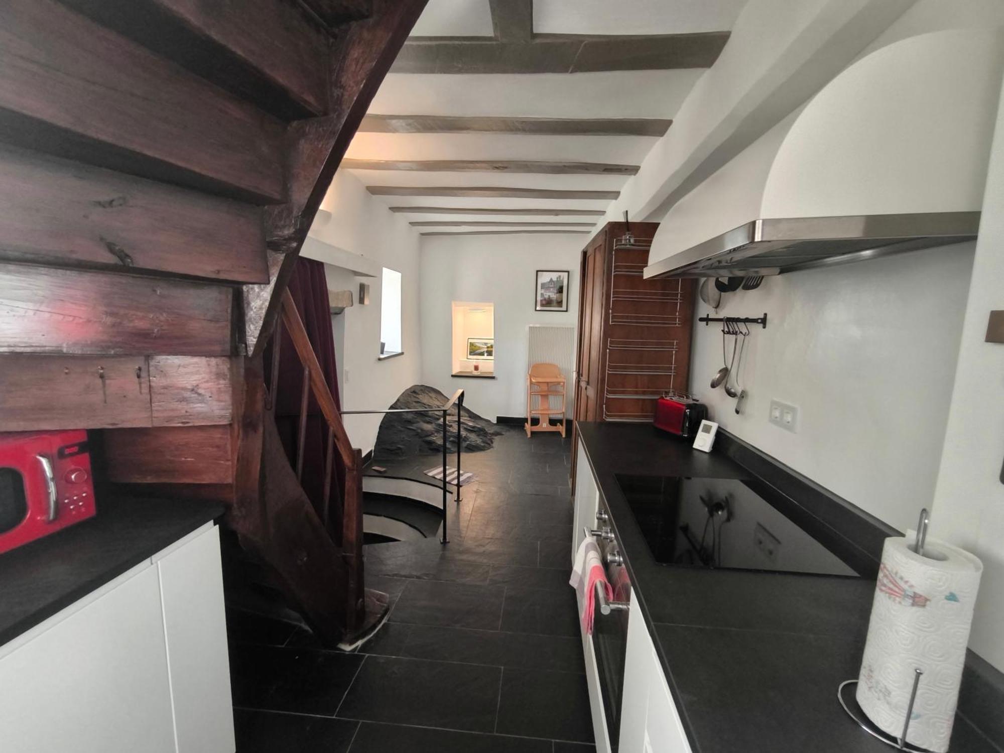 Ferienwohnung Moselperle- Urlaub Im Historischen Fachwerkhaeuschen Bullay Exterior foto